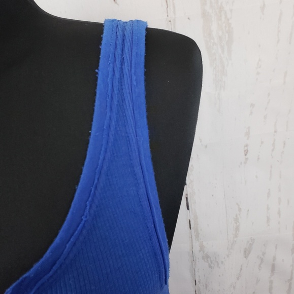 Free People We the Free Cool Cat Tank Blue Sz XS - Picture 3 of 7